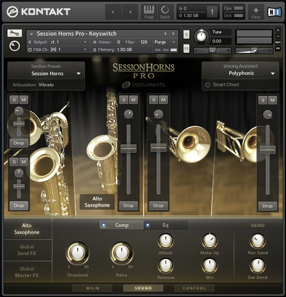session horns pro install