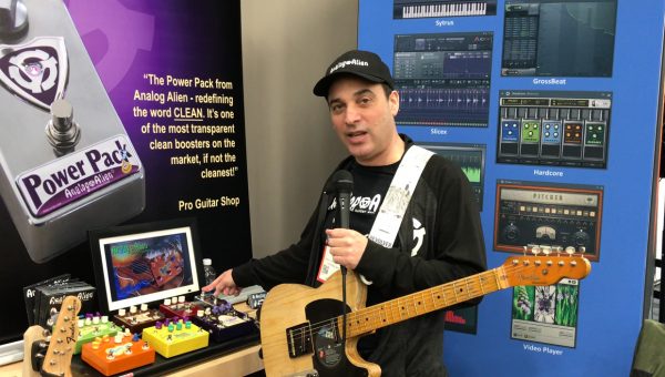 Analog Alien Guitar Pedals at the 2018 NAMM Show