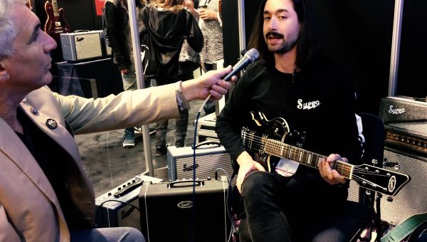 Supro Guitars and Amps at NAMM 2019