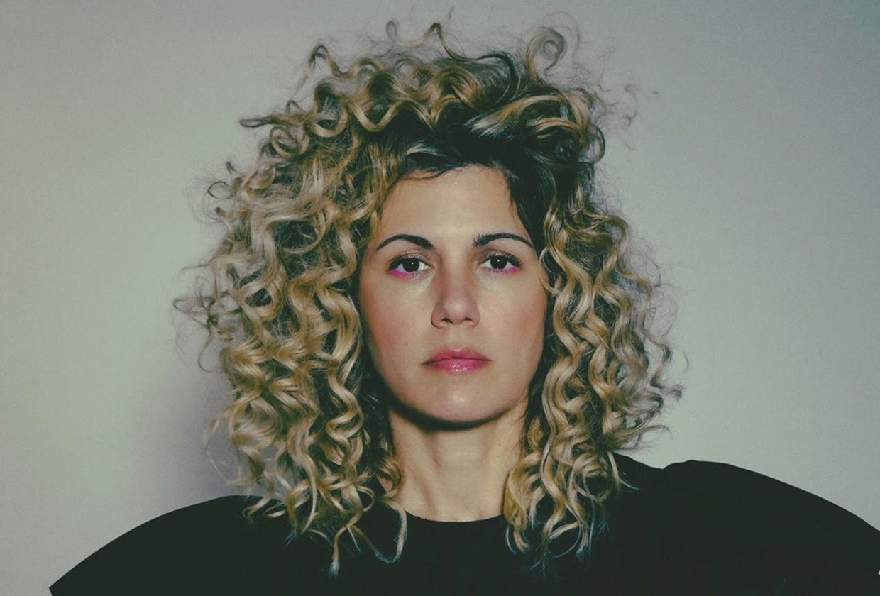 Portrait of musician Lisa Molinaro, whose debut solo album Blind Trust marks her first release under her own name.