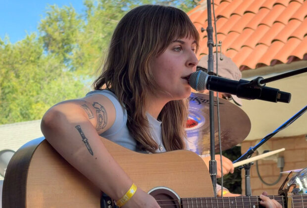 Not Yet, Old Dog performing at Davis Music Festival.