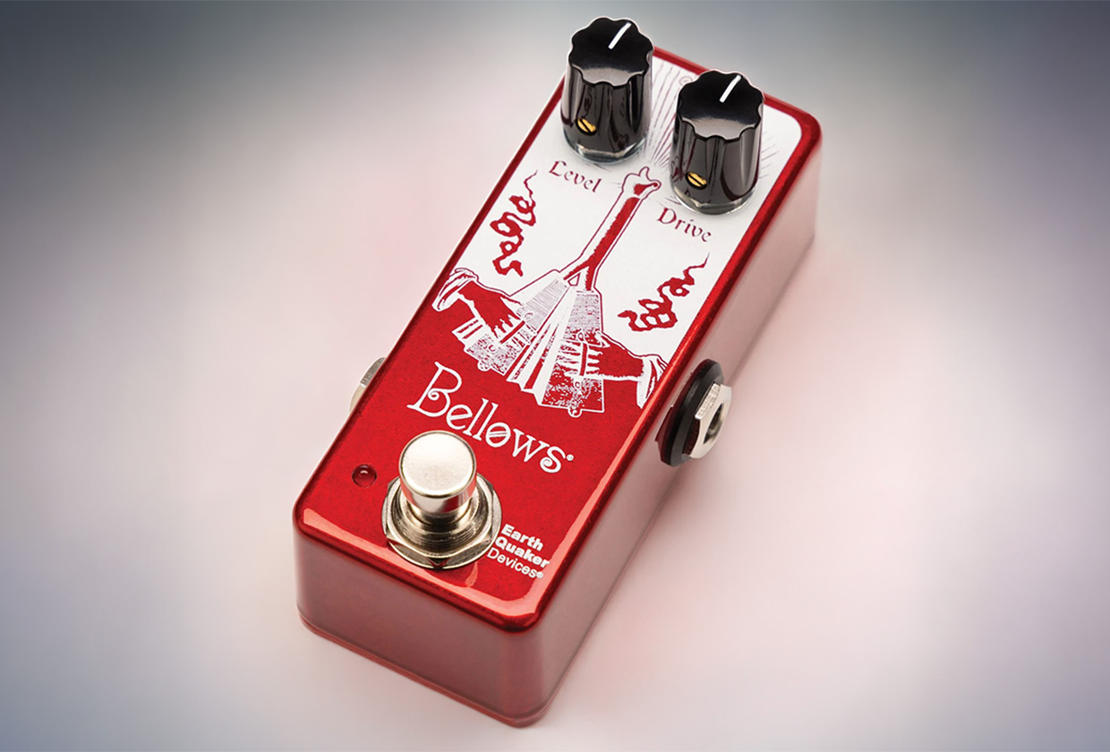 EarthQuaker Devices Bellows Fuzz Driver Legacy Reissue effects pedal.