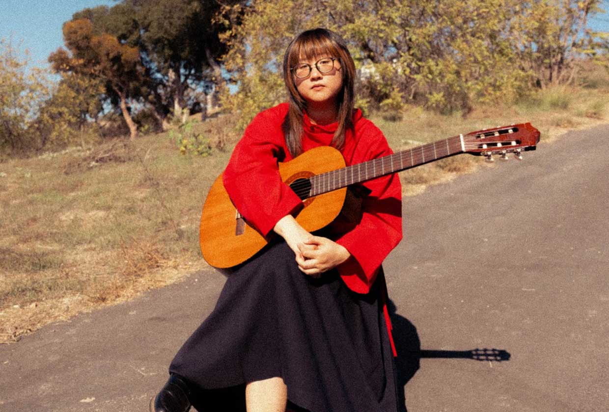 A promotional press photo of kelz from the A Sweet Passerby press cycle.