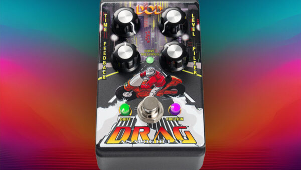 DOD Introduces the DRAG, an Analog Delay Pedal Built for Time-Warping Control