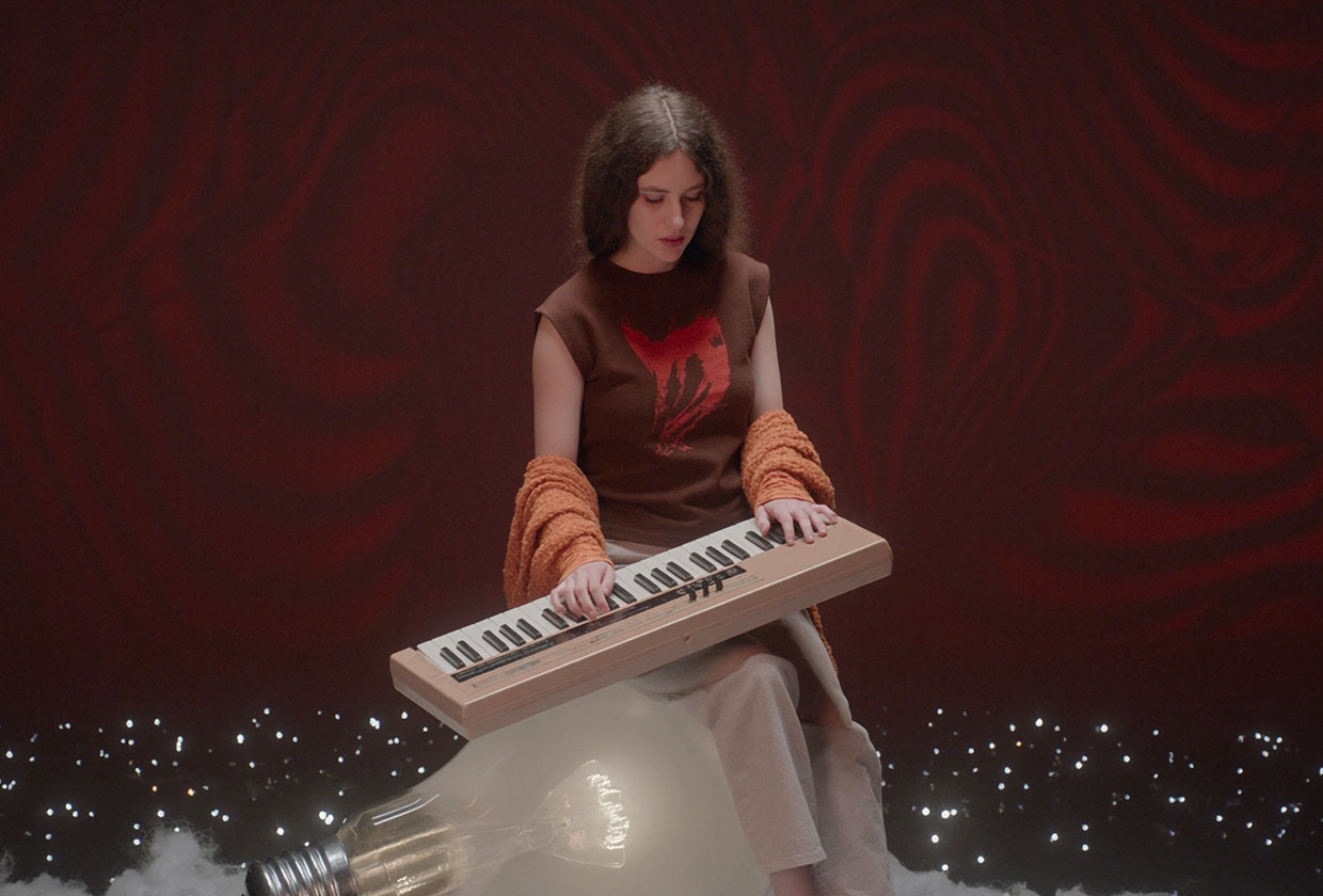 asmin Stone, photographed ahead of her single "Faceless"