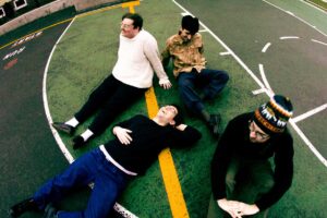 Gollylagging, the Boston band of Jake Regulbuto, Jules Skiffington, Andrew Garas, and Joey Lorant, ahead of their debut album Real Life