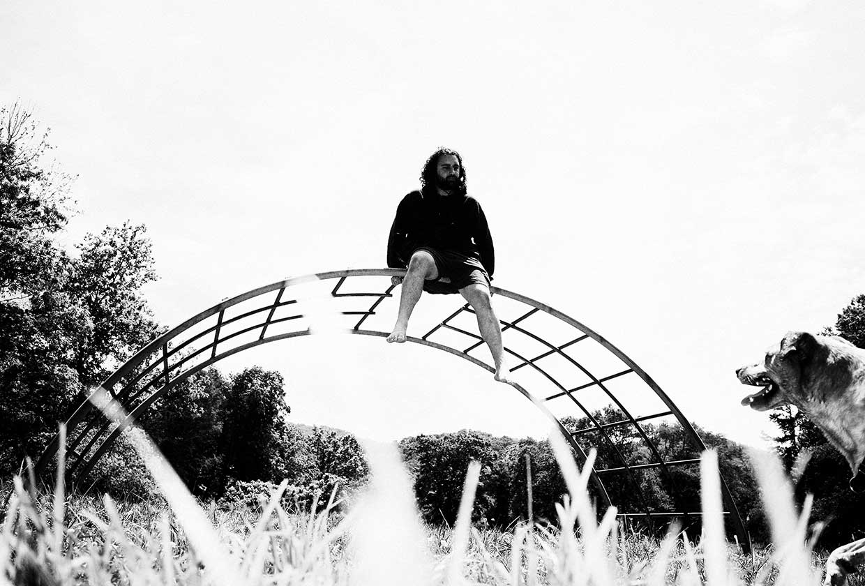 Jacob Klein of I Give My Friends Flowers, photographed by Parker Pfister ahead of his single Feel Like